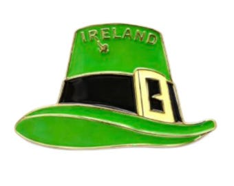 Leprechaun Hat Belt Buckle Ireland St Patrick's Hats Irish Lucky Clover Belts Buckles