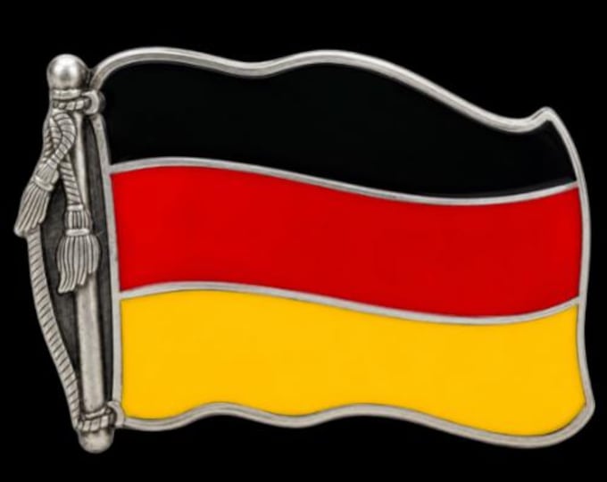 German Flag Belt Buckle Germany Deutschland Flags Belts Buckles