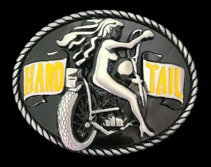 Motorcycle Belt Buckle Women Biker Bike Rider Hard Tail Buckles Belts