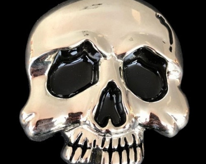 Belt Buckle Skull Punisher Evil Halloween Cool Skeleton Head Buckles Belts