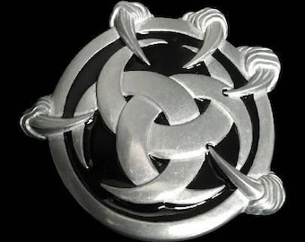 Sea Monster Paw Claw Belt Buckle Pentagon Star Monsters Paws Claws Belts Buckles