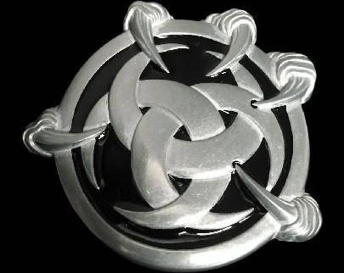 Sea Monster Paw Claw Belt Buckle Pentagon Star Monsters Paws Claws Belts Buckles