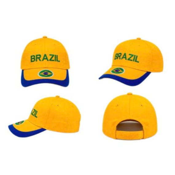 Brazil Brasil World Cup Soccer Player Baseball Hat Cap  display picture 2