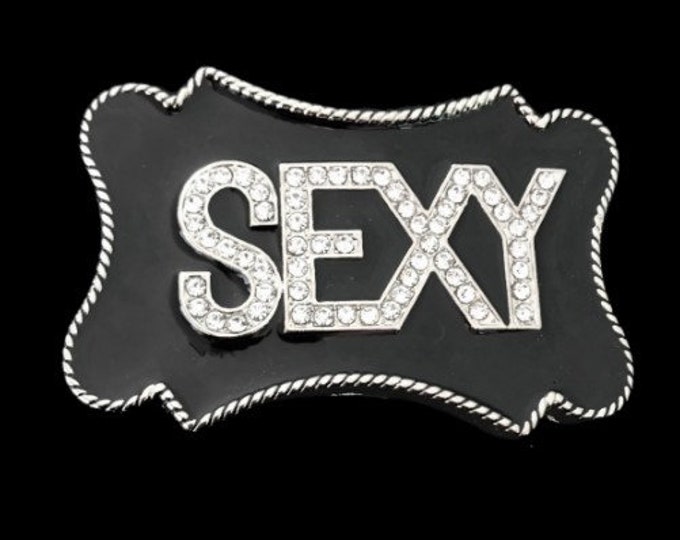 Sexy Rhinestone Black Belt Buckle Buckles Boucle De Ceintures