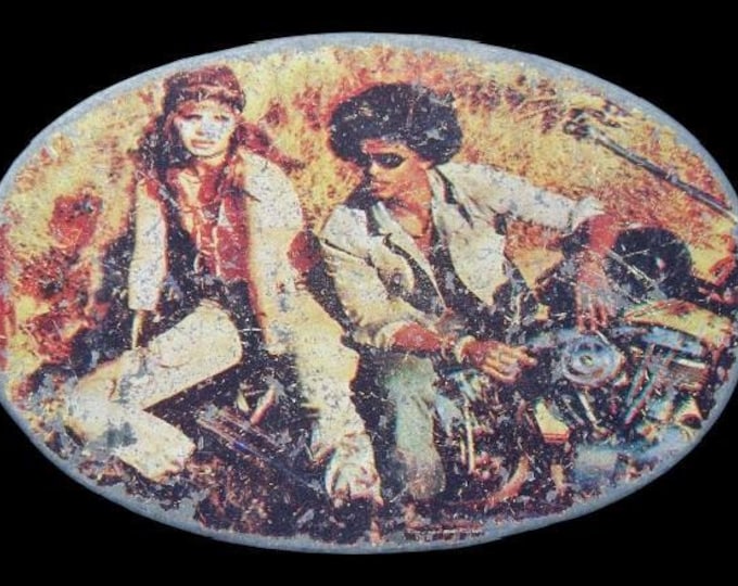 Afro Hair Cut Belt Buckle Hippy 60's 70's Buckles