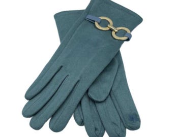 Women's Winter Fashion Touch Screen Outdoor Gloves