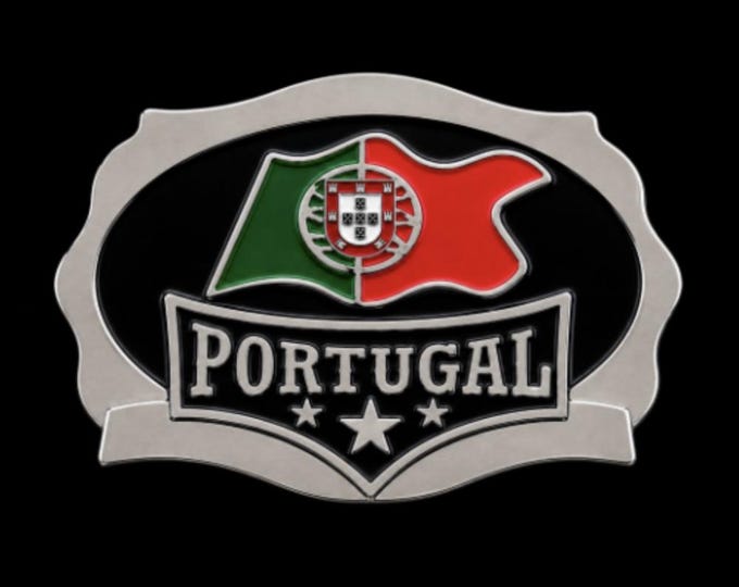 Portugal Flag Belt Buckle Portuguese Quinas Escudo Flags Buckles