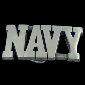 Navy USA United States War Hero’s Fighting Military Belt Buckle