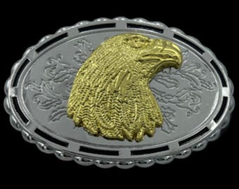 Western Style American Bald Eagle Belt Buckle Buckles