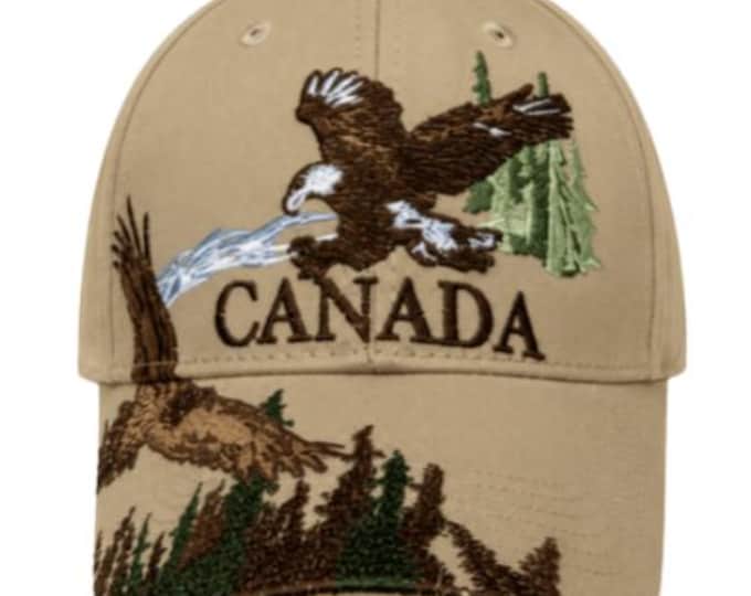 Canada Flying Eagles Embroidered Baseball Ball Cap Hat