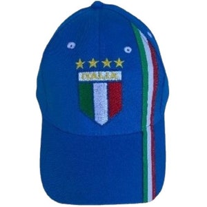 Italy Italian Flag Soccer Baseball Hat Cap Hats