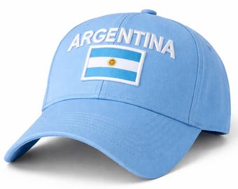 Argentina Country Flag Sports Baseball Cap Hat Caps Hats