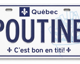 Poutine C'est Bon en Titi Aimant  Metal Fridge Magnet Souvenir