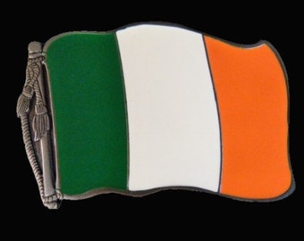 Irish Flag Northern Ireland Dublin Bottle Belt Buckles