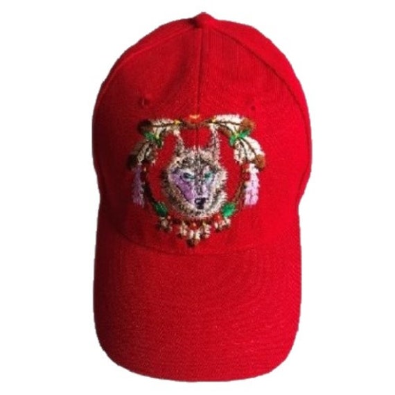 Red Indian Pride Dream Catcher With 
