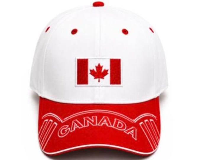 Canada Canadian Maple Leaf Flag Sports Baseball Cap Hat  Casquettes Chapeau
