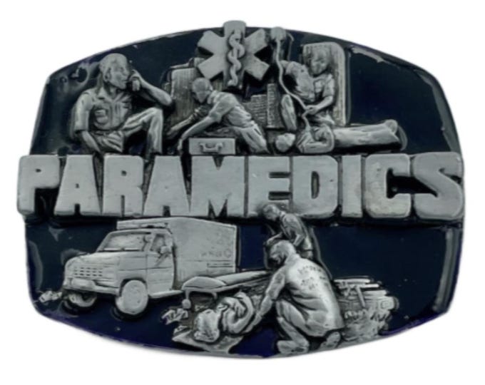 Paramedics Ambulance Doctor EMT Belt Buckle Buckles