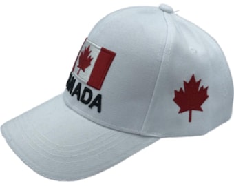 Canada Mapleleaf Canadian Embroidered Unisex Baseball Unisex Cap Hat Casquette
