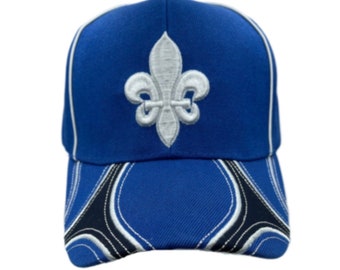 Quebec Flag Hat Quebecois Fleur De Lys Baseball Hats Caps Casquette Chapeau