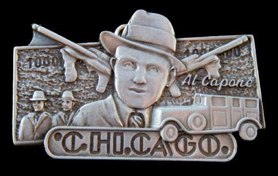 gangster belt buckles