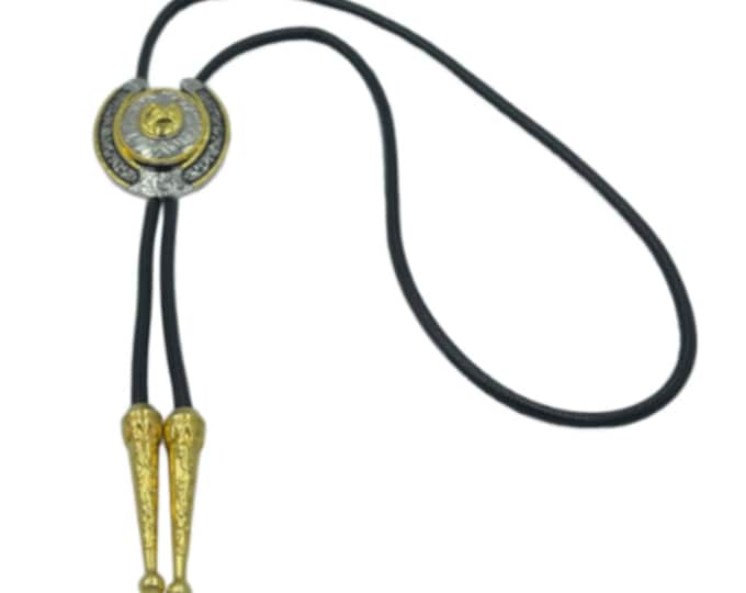 Bolo Tie for Men Women Unisex Western Cowboy Horse Necktie