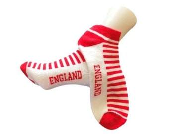 England New Fashion Flags Unisex Ankle Socks Low Cut Crew Casual Sport Cotton