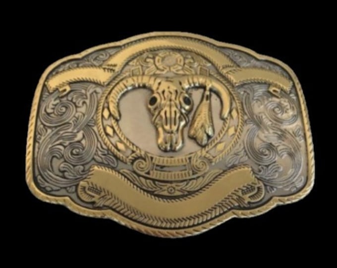 Longhorns Cowgirls Cowboy Elegant Western Belt Buckle Boucle Ceinture