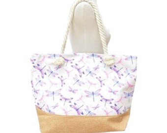 Tote Bag for Women Colorful Dragonfly Large Utility Shoulder Handbag Top Handle Tote Bag for Women Colorful Dragonfly Large Utility Shoulder Handbag Top Handle