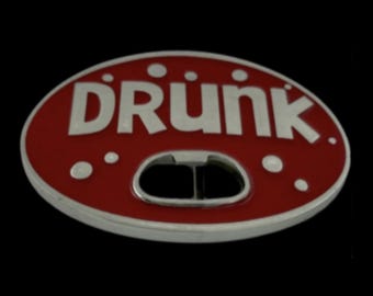 Funny Drunk Breathalyzer Booze Humor  Belt Buckle Boucle De Ceinture