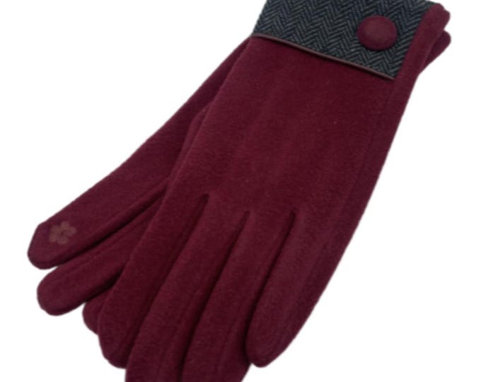 Women's Soft Warm Classic Smart Touch Screen Gloves