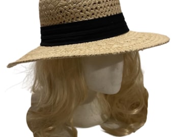 Summer Straw Hat Women Ladies Wide Brim Beach Fashion Hat Sun