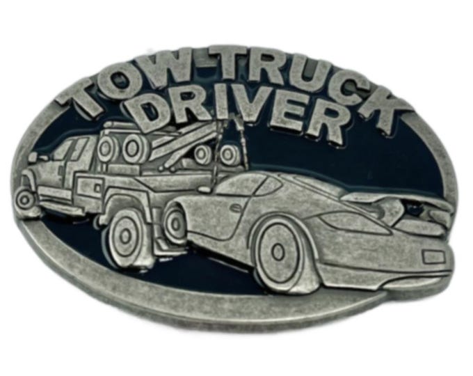 Belt Buckle Tow Truck Driver Towing Trucks Operator Vehicle Drivers Belts Buckles