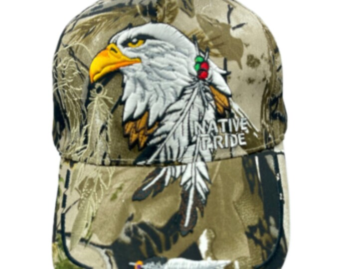 Native Pride American Dreamcatcher Indian Embroidered Cap Hat