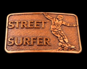 Skateboard Skateboarding Deck Extreme Gear Street Surfer Belt Buckle Sports