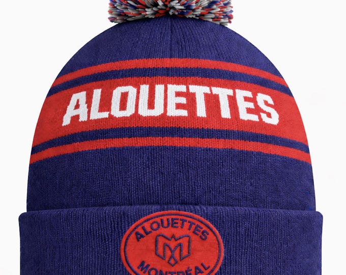 New Montreal Alouettes CFL Cold Weather Striped Sport Knit Unisex Hat