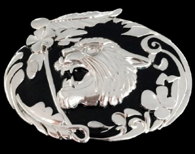 Lion Roman Horoscope Tiger Animal Belt Buckle Buckles