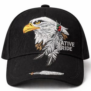 Native Pride American Dreamcatcher Indianermütze bestickt