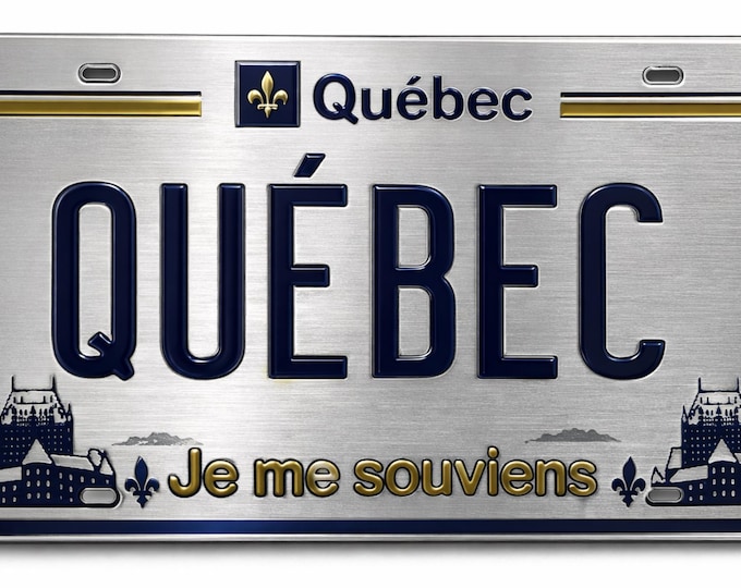 Aimant Souvenir du Québec en Métal Chateau Frontenac Fridge Magnet Souvenir