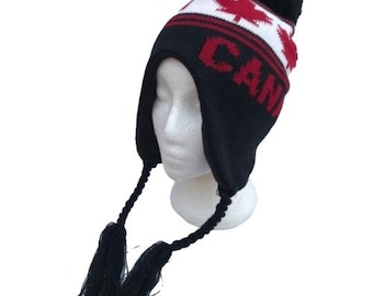 Pom Pom Tassel Winter Ski Canada Tuque Fashion Style Unisex Hats