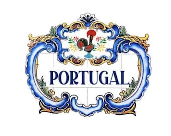 Portugal Galo de Barcelos Portuguese Tile Souvenir Fridge Magnet