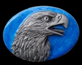 Eagle Head Belt Buckle American Bald Golden Wild Eagles Buckles Belts
