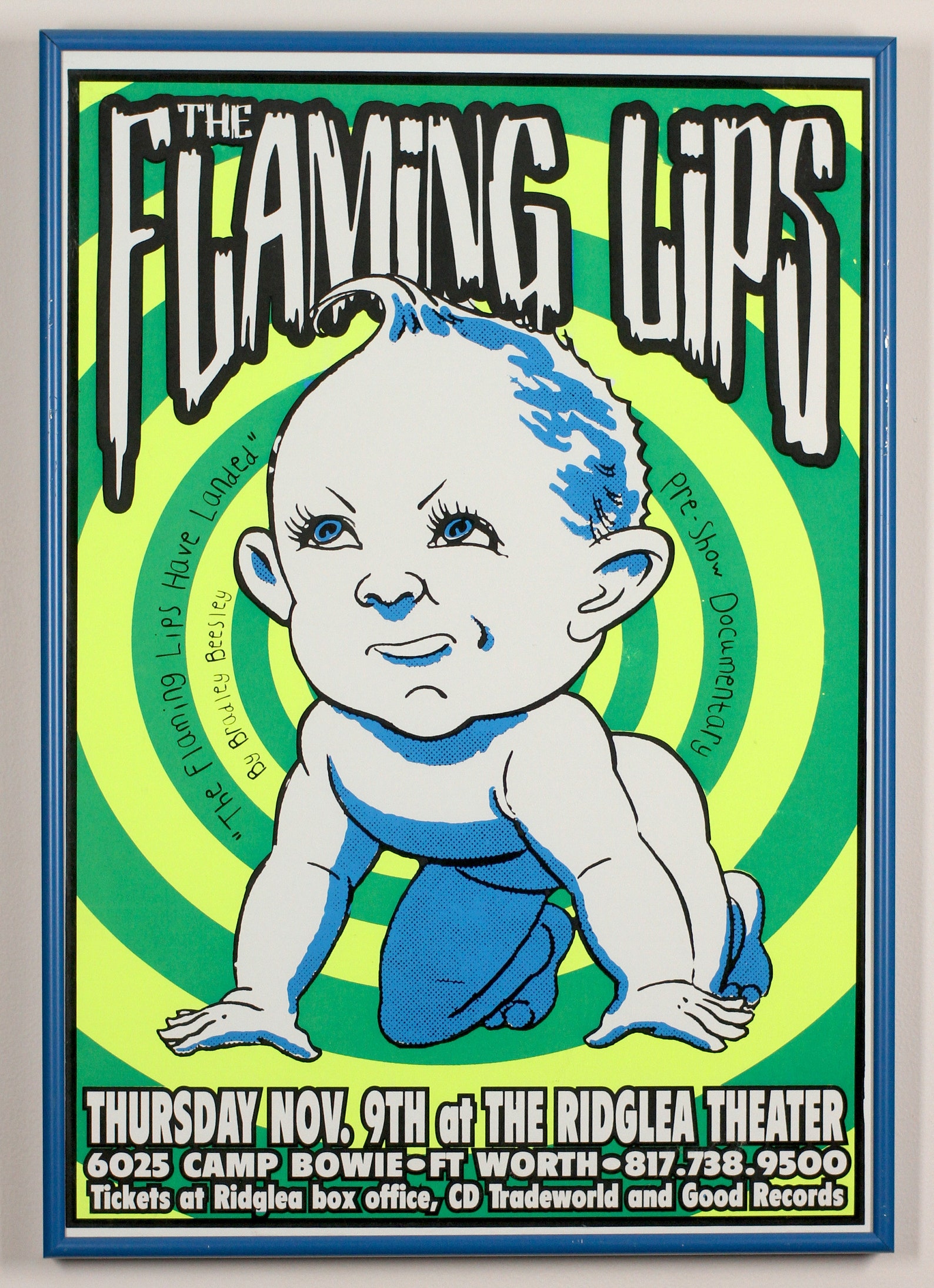 The Flaming Lips Tour Poster Limited Edition Etsy