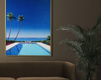 Hiroshi Nagai - Watermelon Pool - Art Print Poster - Etsy
