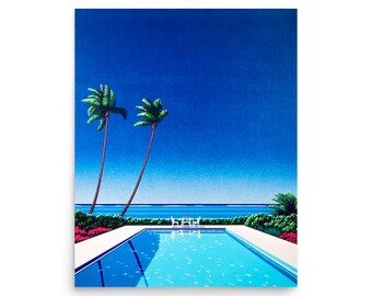 Hiroshi Nagai - Watermelon Pool - Art Print Poster - Etsy