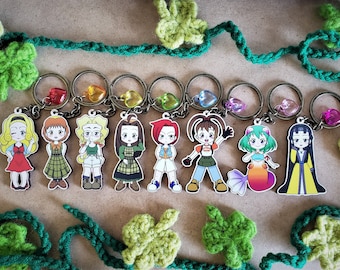 Harvest Moon Wooden Charms: Forget-Me-Not Valley Girls