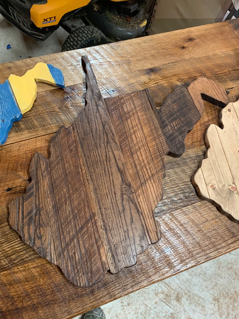 Reclaimed Wood West Virginia Signs Etsy