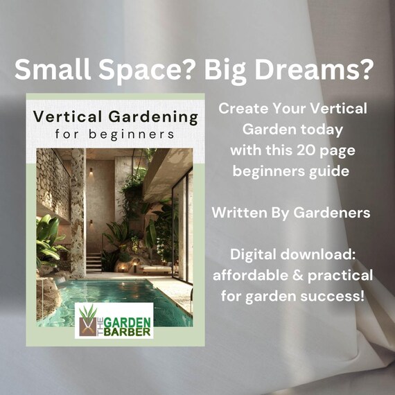 Vertical Garden E Book - Turn Any Small Space Into a Flourishing Garden – Urban Gardening Guide