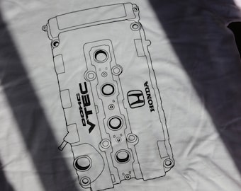 T-shirt Honda B-series Vtec Engine cover