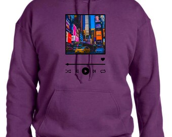 Pink Nyc Hoodie - Etsy