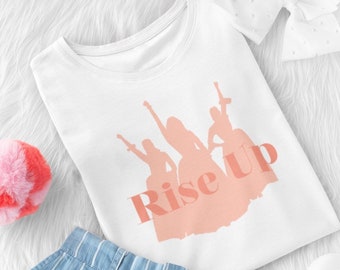 Hamilton Kids Shirt | Hamilton Rise Up | Hamilton The Musical | Hamilton a inspiré | Chemise graphique | Chemise des sœurs Schuyler | T-shirt fille